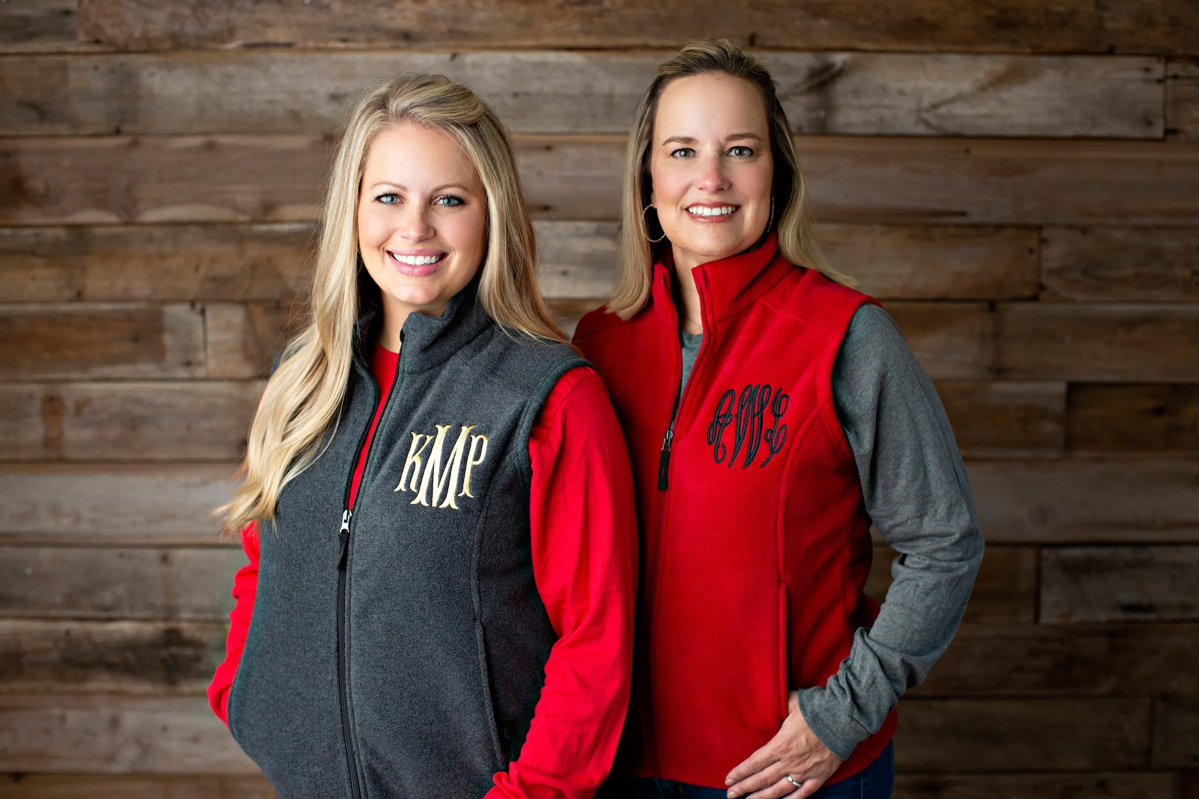 Monogrammed Fleece Vest - 2020