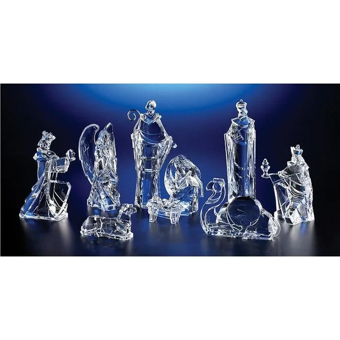 Nativity Figures, Clear