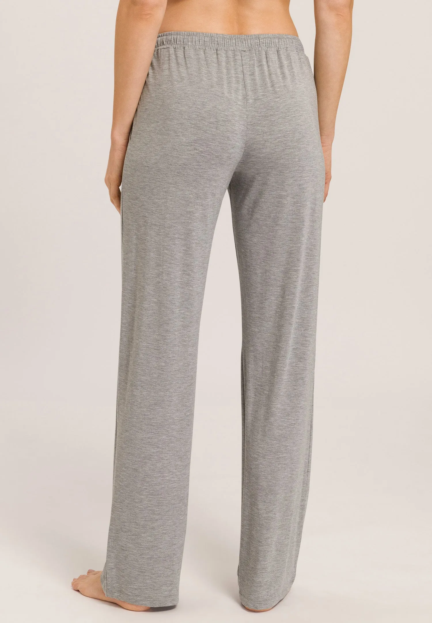 Natural Elegance Pants | Grey Melange 74953-958