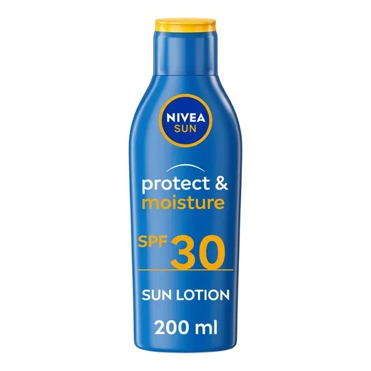 Nivea Moisturising Sun Lotion Spf30 200Ml (N)