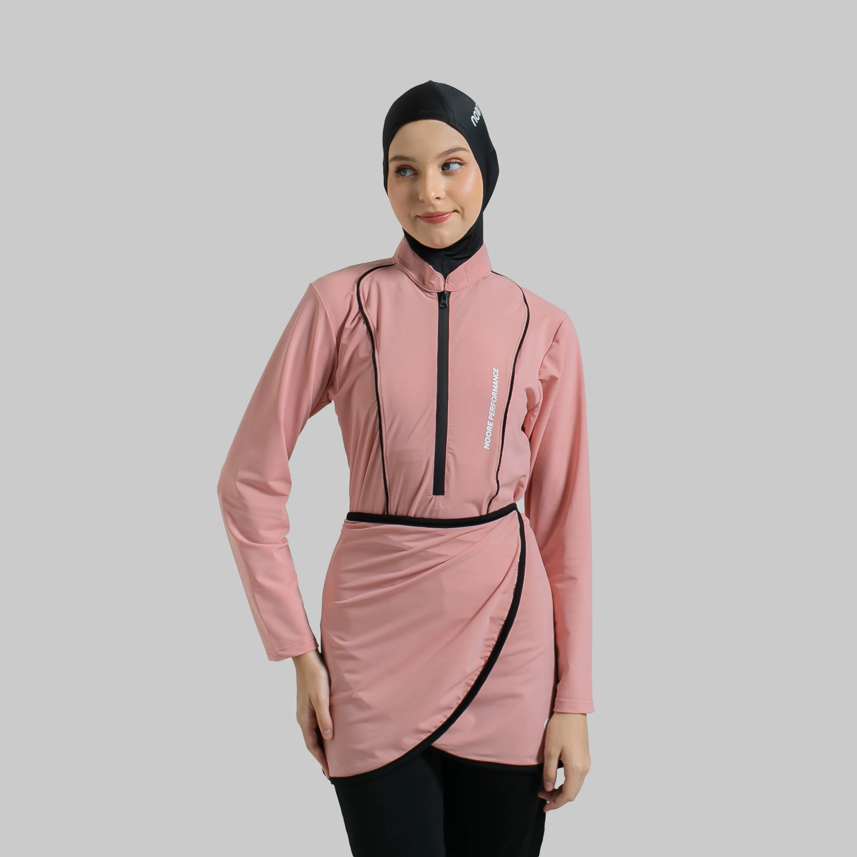 Noore - Serenity Burkini - Dusty Pink