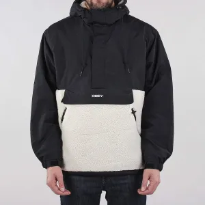 OBEY Splits Sherpa Pullover Jacket