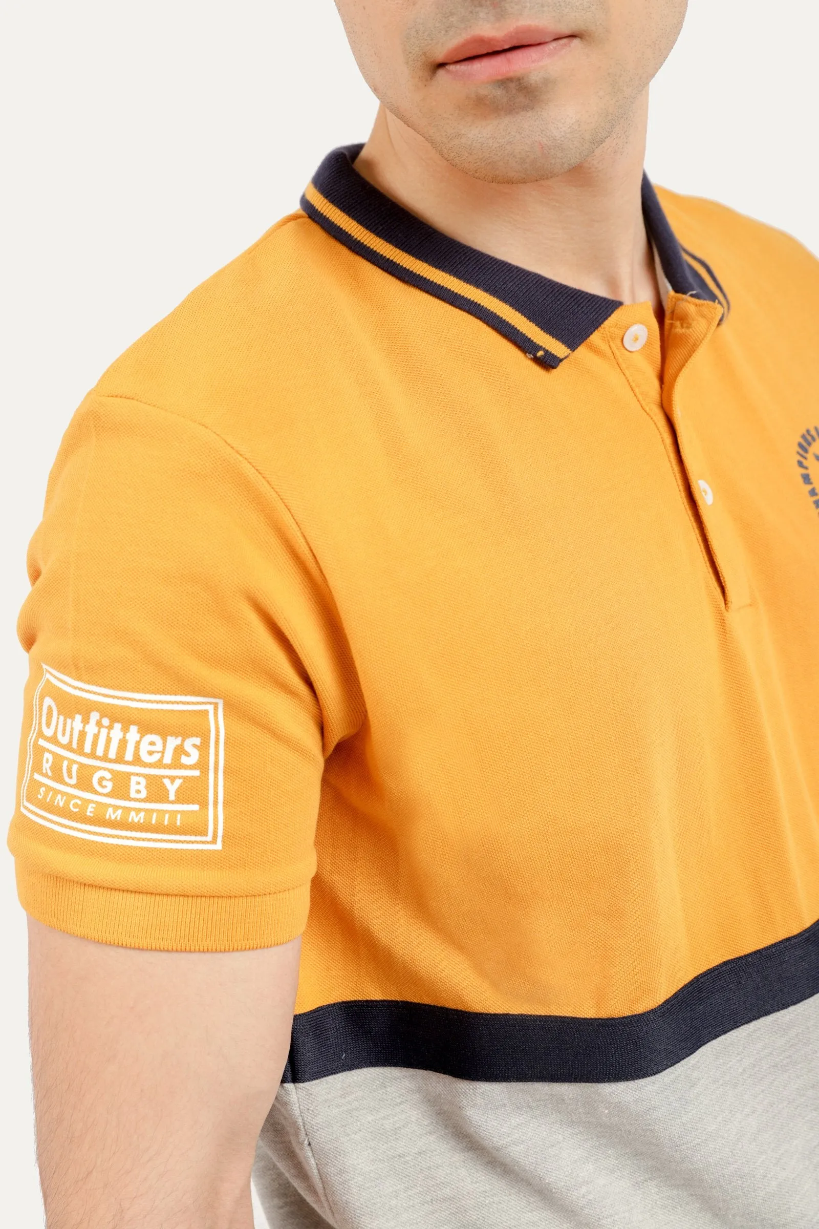 Outfitters Graphic Polo Shirt