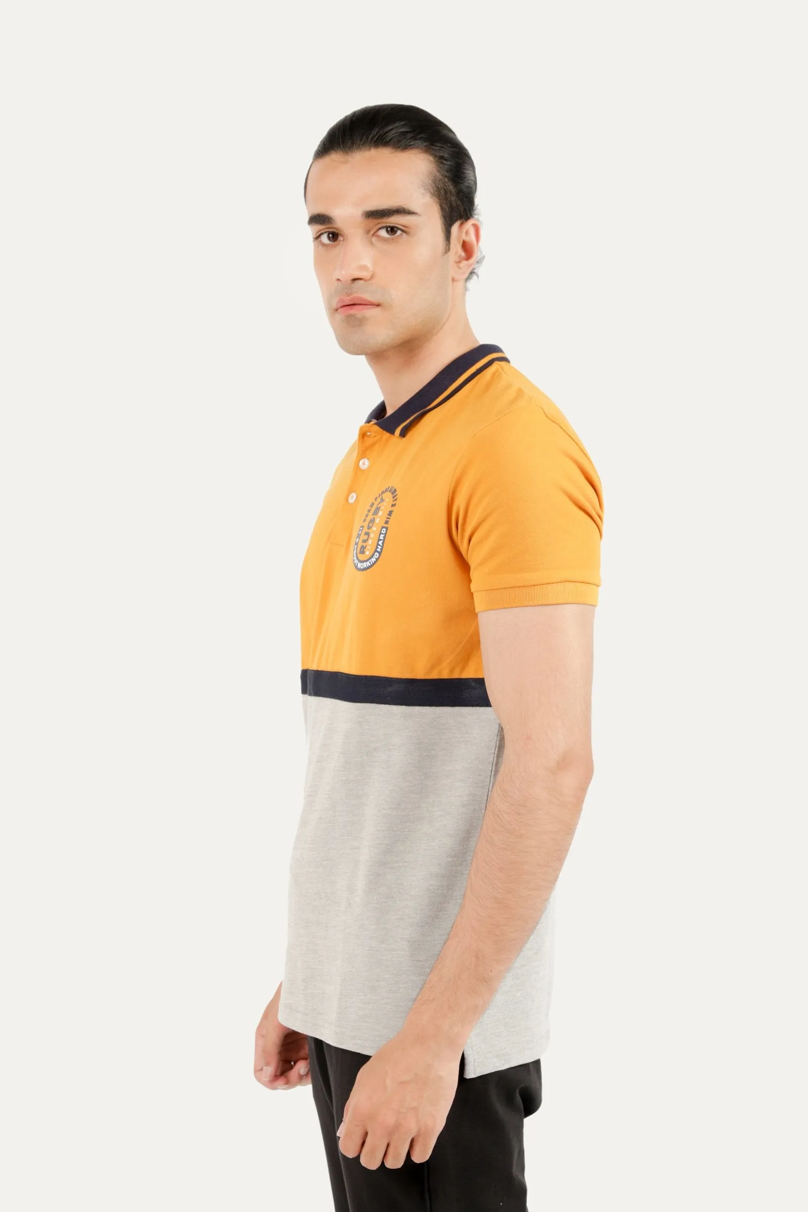 Outfitters Graphic Polo Shirt