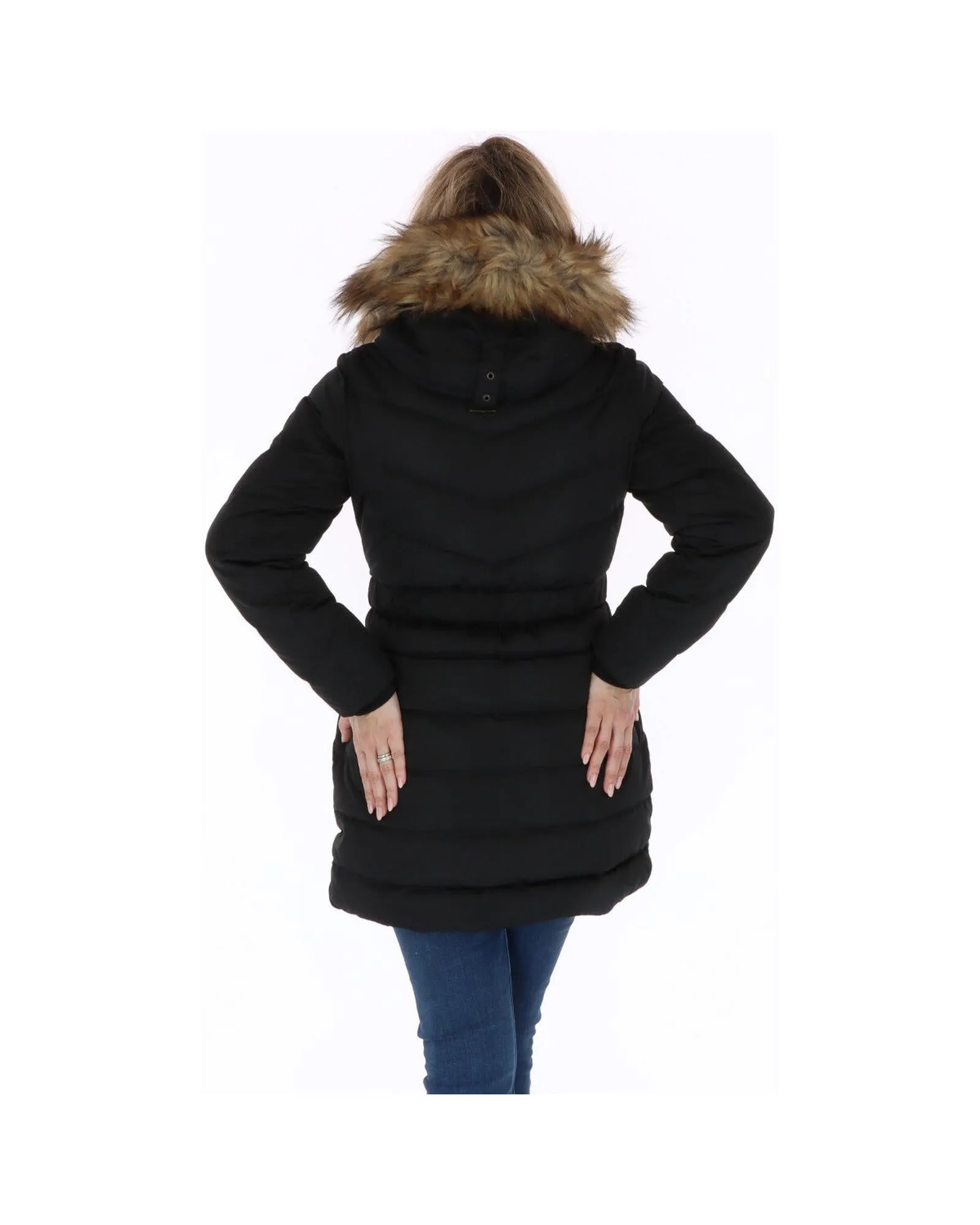 Pepe Jeans London Padded Jacket for Women Black