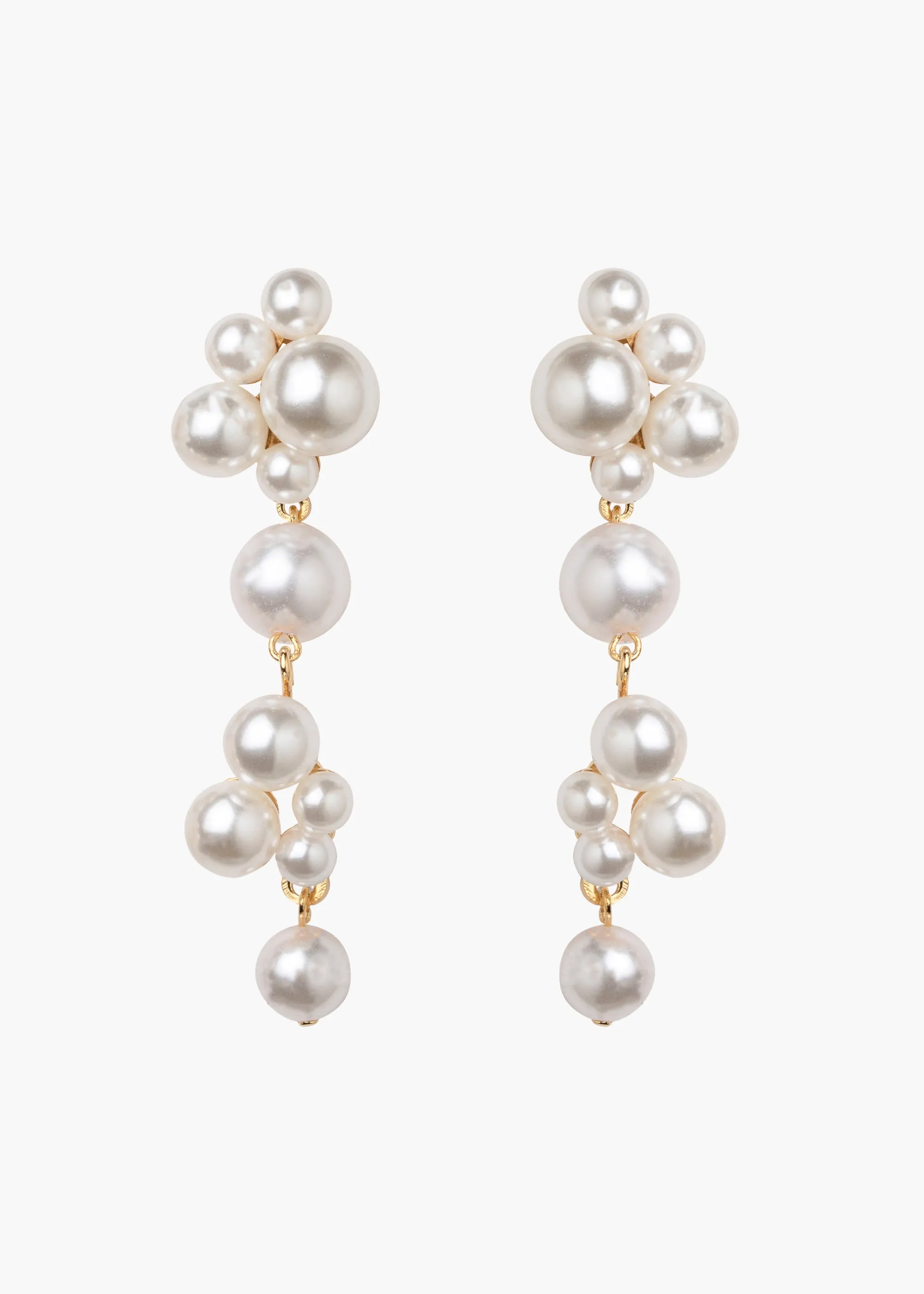 Pernilla Earrings -- Pearl