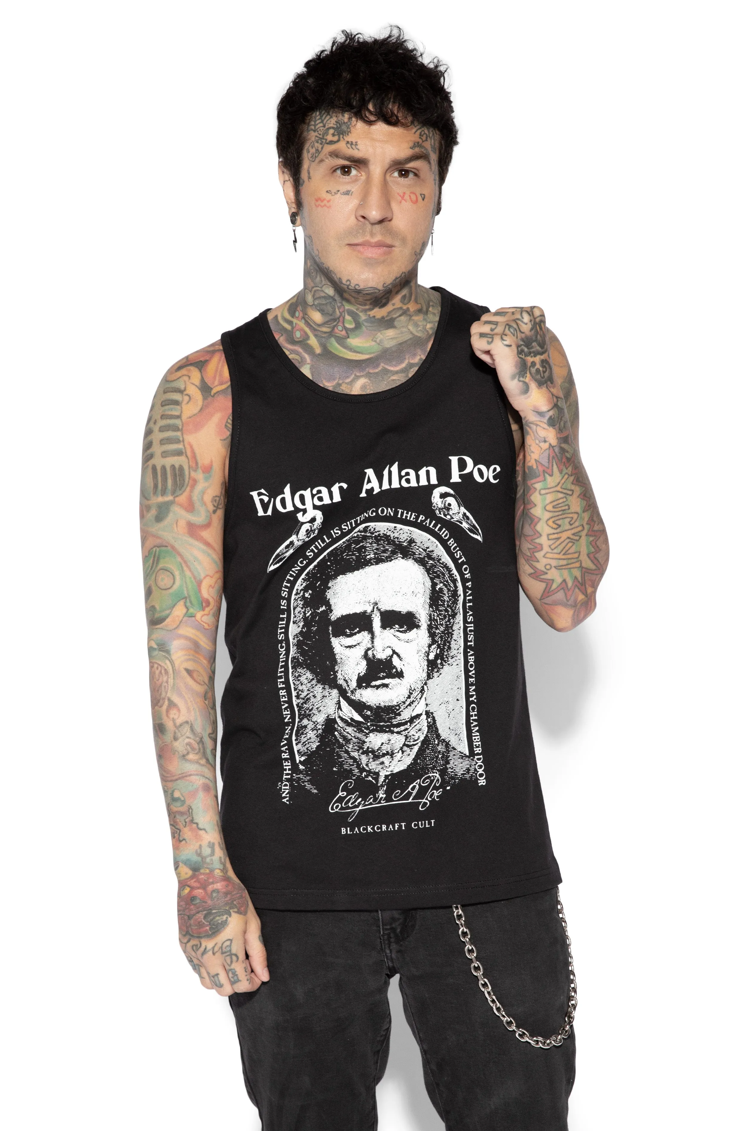 Poe Portrait - Tank Top