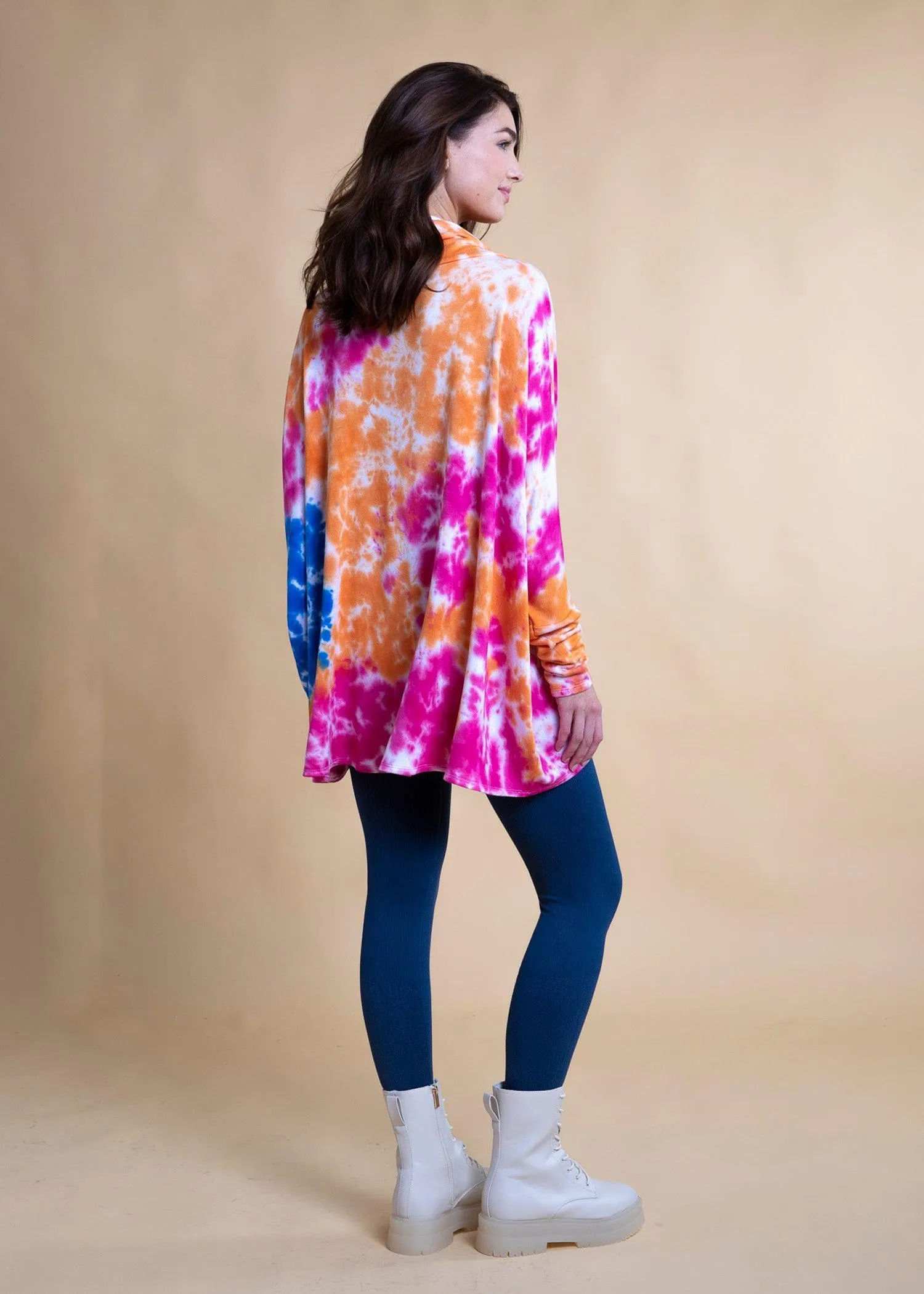 PORTLAND FLEECE TIEDYE SWEATER