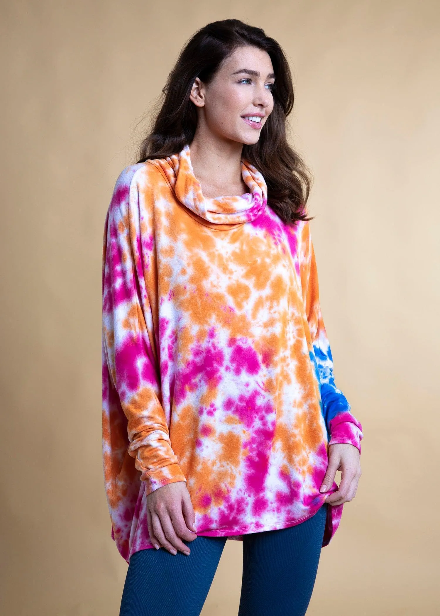 PORTLAND FLEECE TIEDYE SWEATER