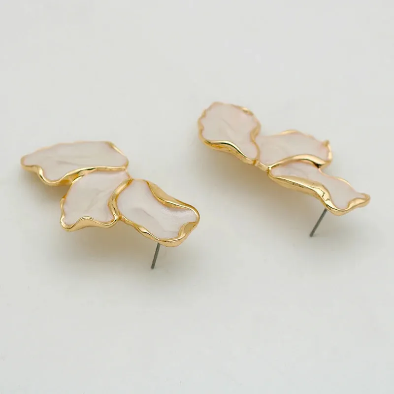 Pre Order:  Flower Petals Stud Earrings