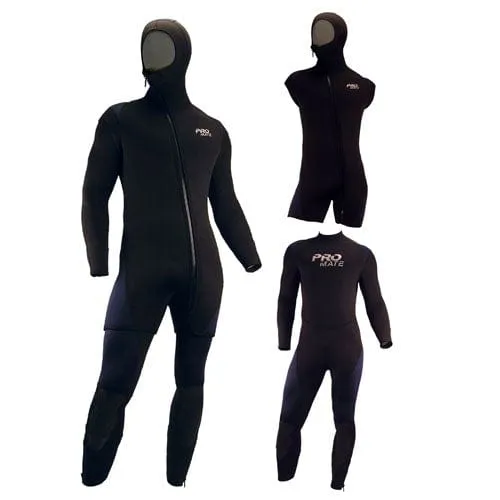 Promate Avalon 6mm Men's 2-Piece Semi-Dry Suit for Scuba Diving - DS605