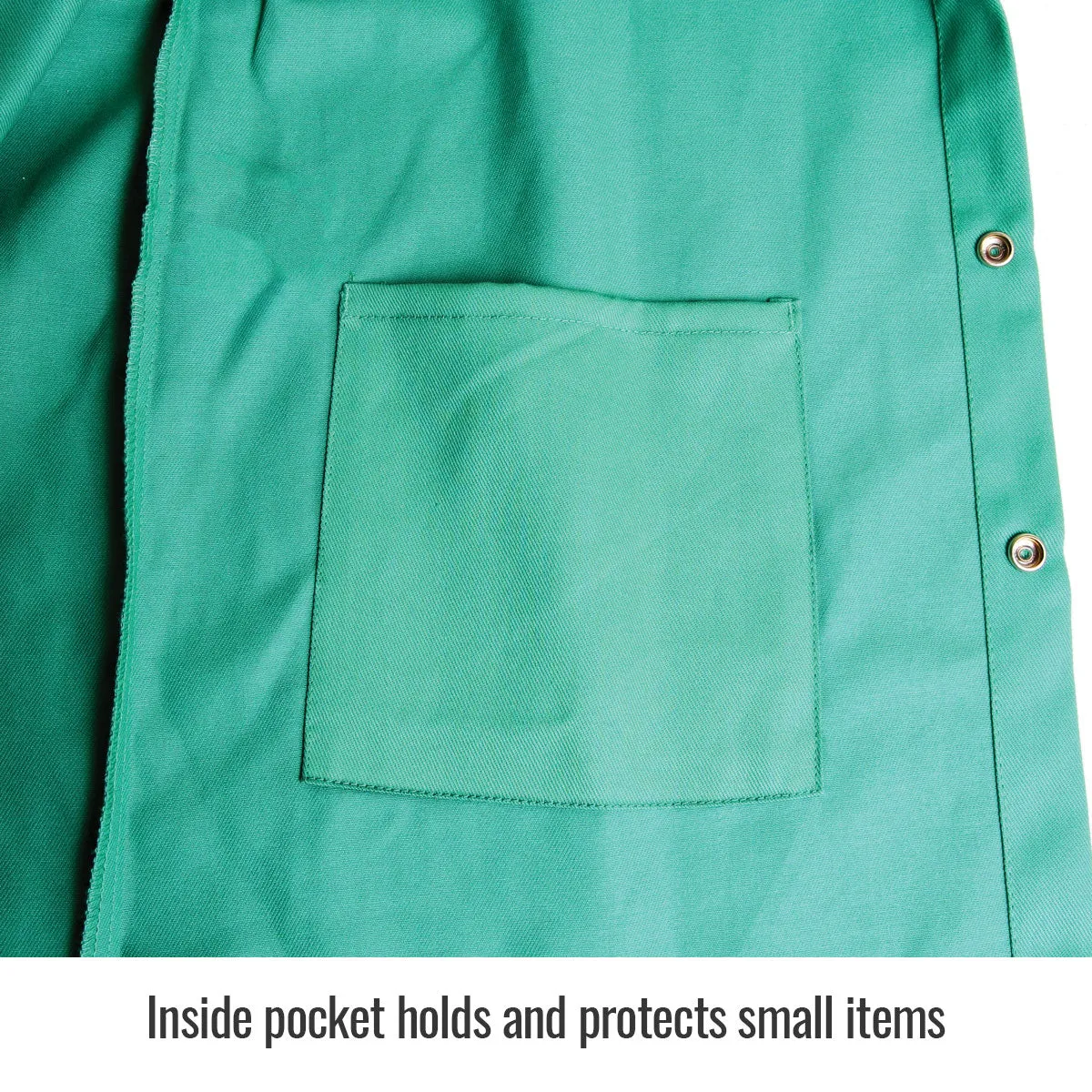 Revco F9-36C 36", 9 oz. Green TruGuard™ 200 FR Cotton Welding Jacket (1 Jacket)