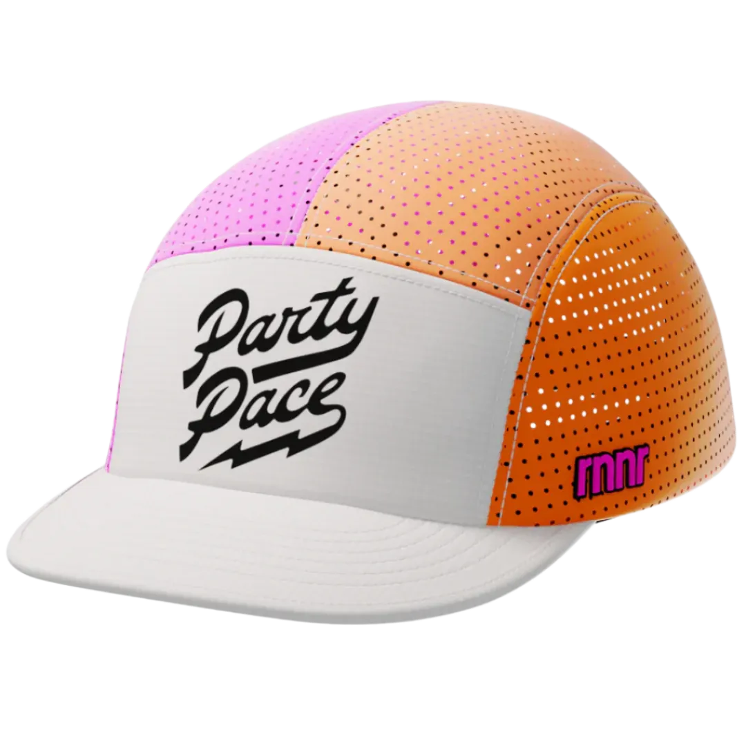 RNNR - Pacer Hat - Party Pace Pink and Orange