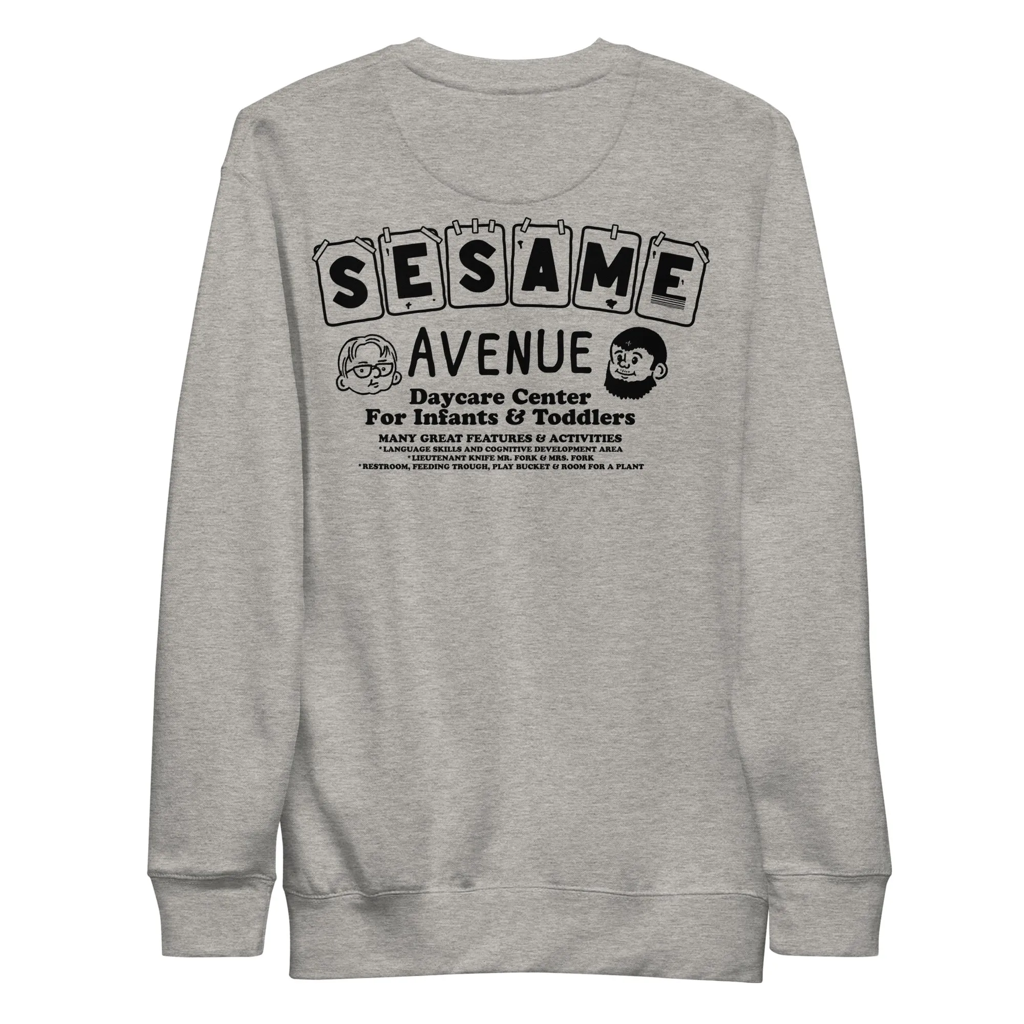 Sesame Avenue Daycare Unisex Sweatshirt