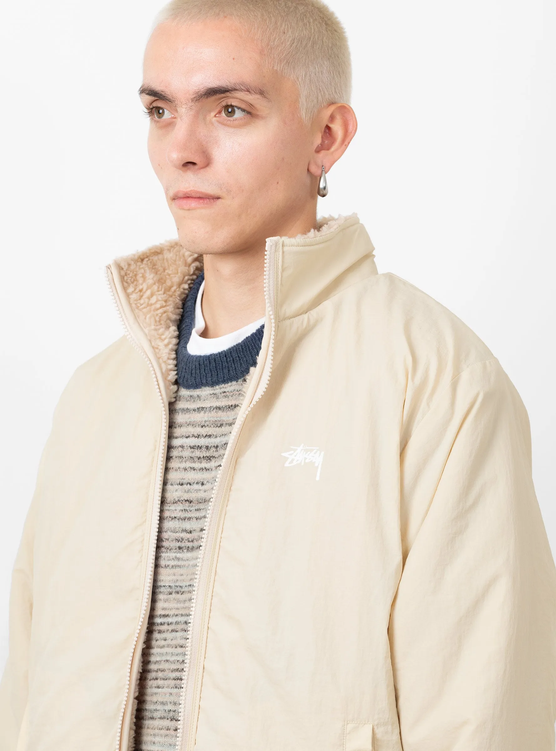 Sherpa Reversible Jacket Natural