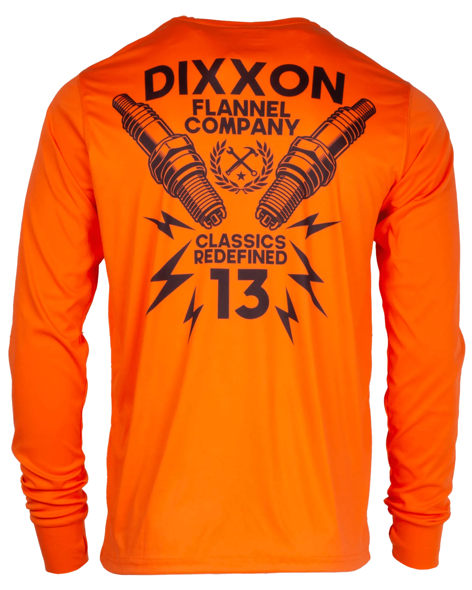 Sparky UV Long Sleeve T-Shirt - Orange