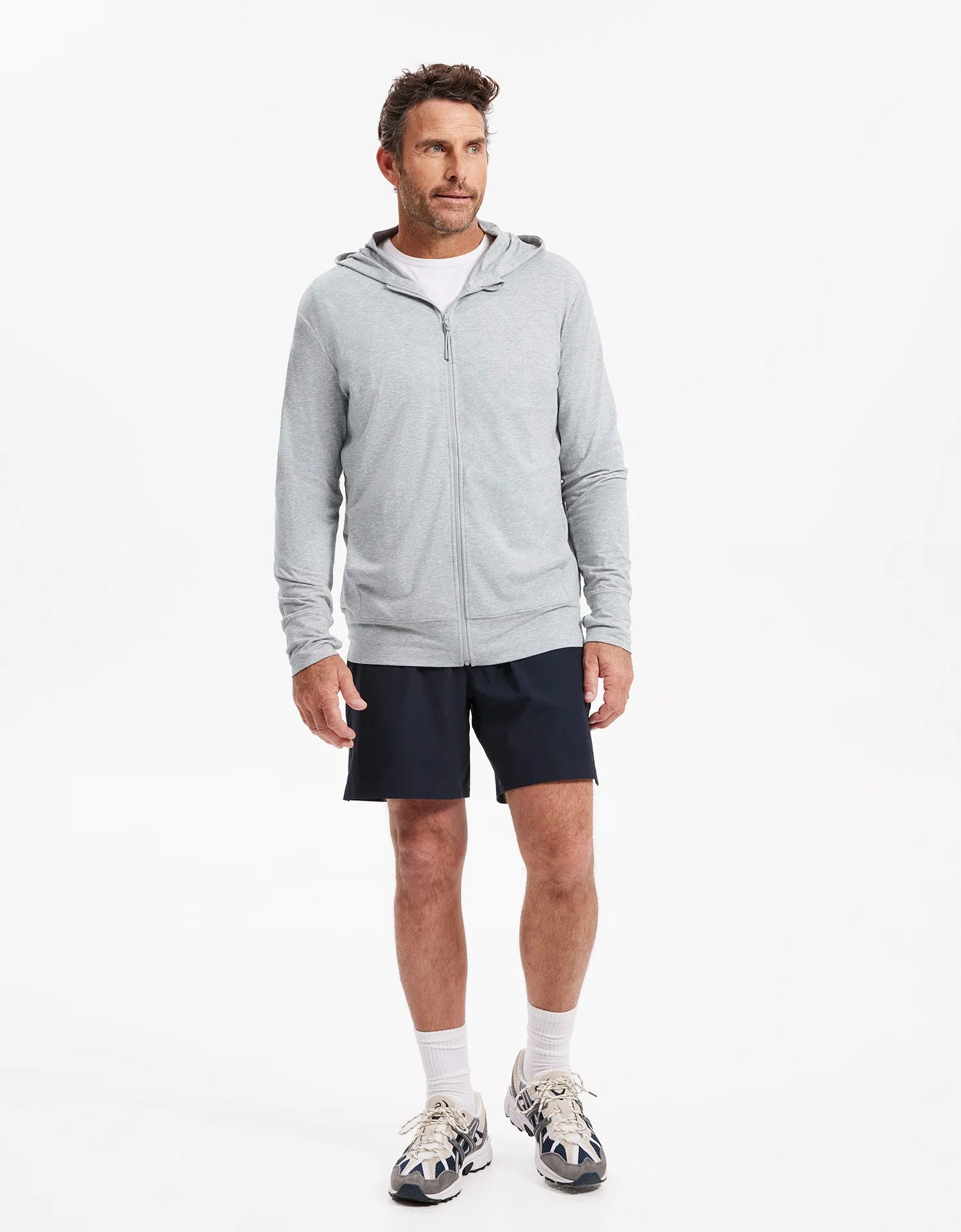 Summer Essential Hooded Zip Top UPF 50  Sensitive Collection