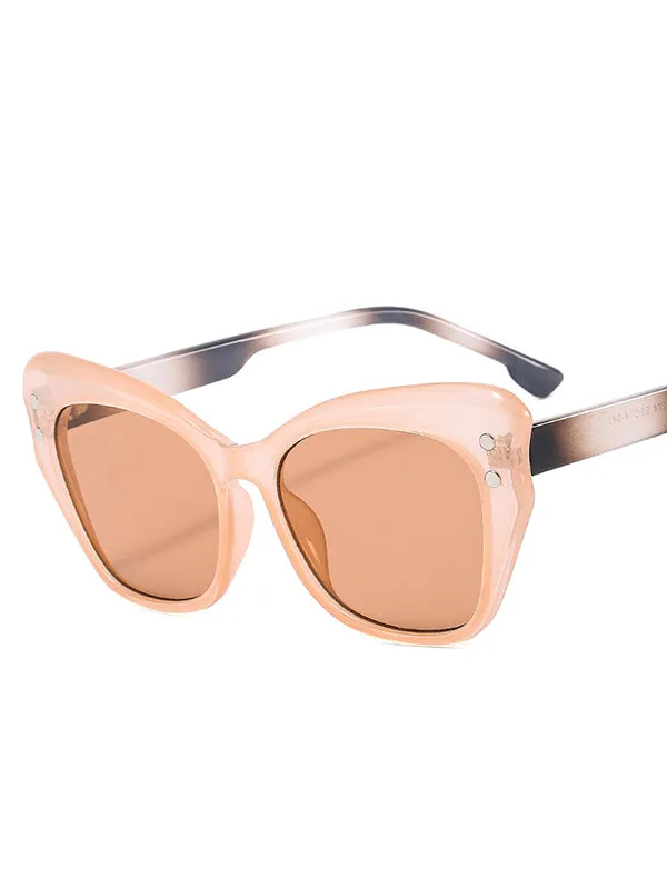 Sun-Protection Geometric Sunglasses Accessories