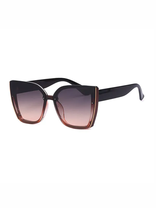 Sun-Protection Geometric Sunglasses Accessories