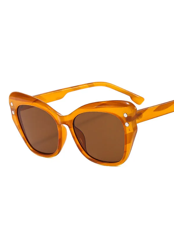 Sun-Protection Geometric Sunglasses Accessories