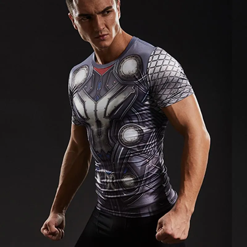 THOR Ragnarok Compression Shirt for Men (Short Sleeve)