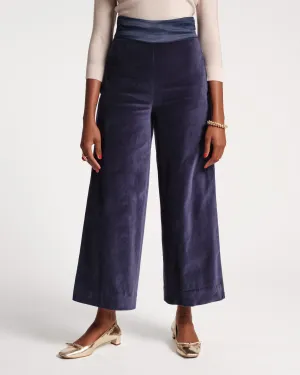 Tuxedo Pant Velvet Navy