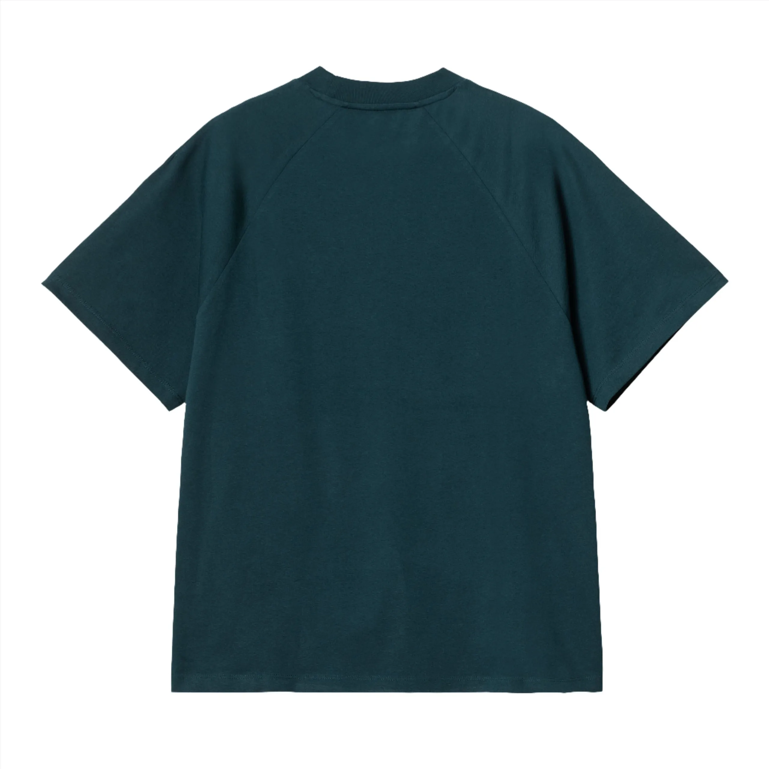 W' S/S SIGNATURE T- SHIRT / CARHARTT WIP / DUCK BLUE