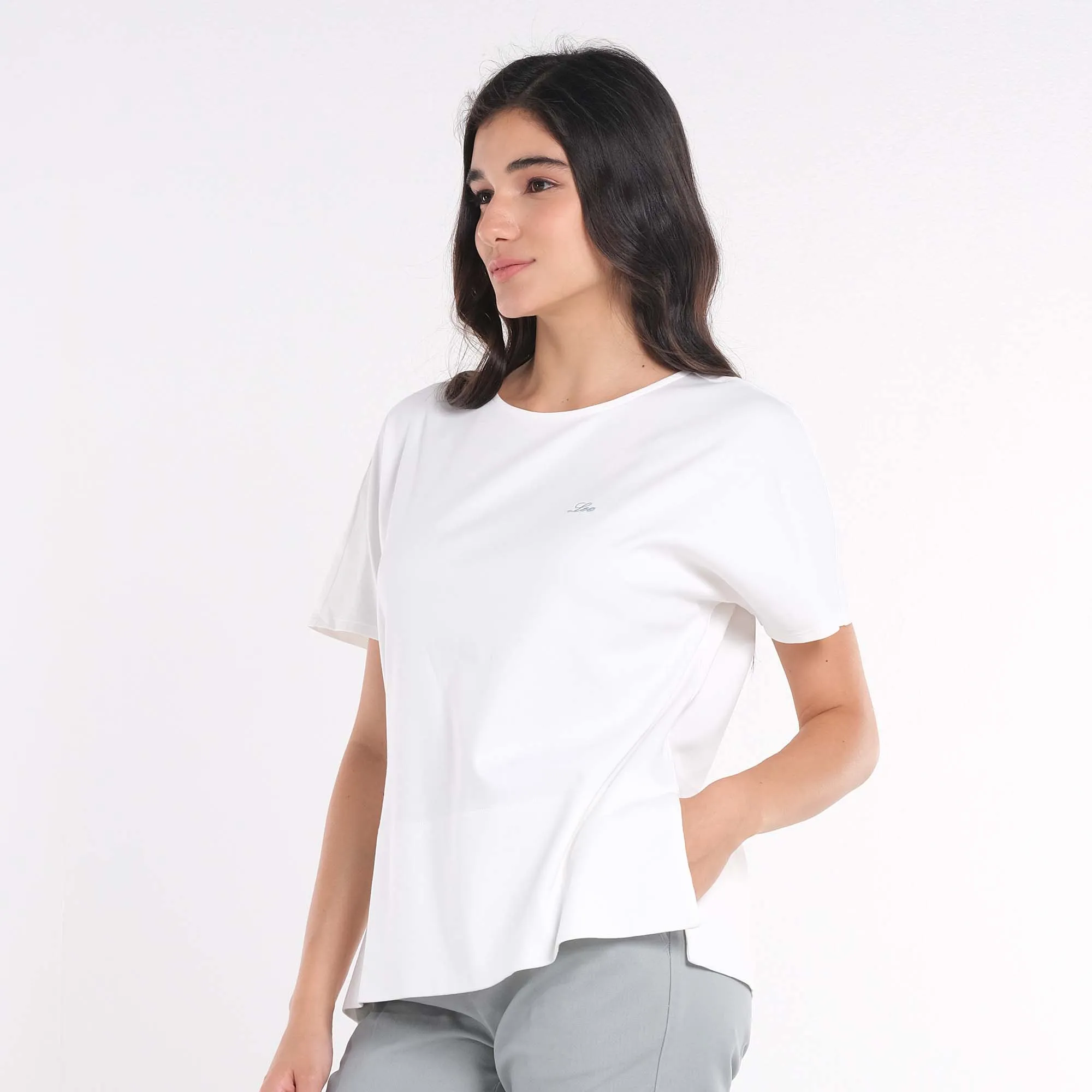 WOMENS LEE LOOSE TOP WITH SIDE SLIT