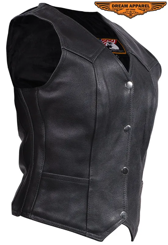 Womens Plain Traditional Vest