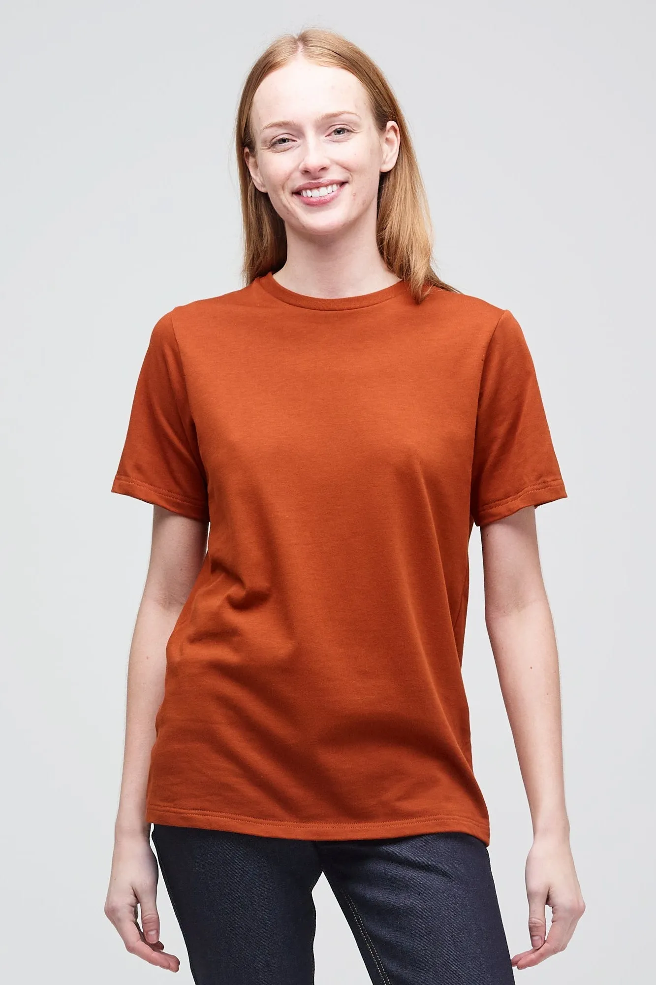 Women's Short Sleeve T Shirt - Cinnamon