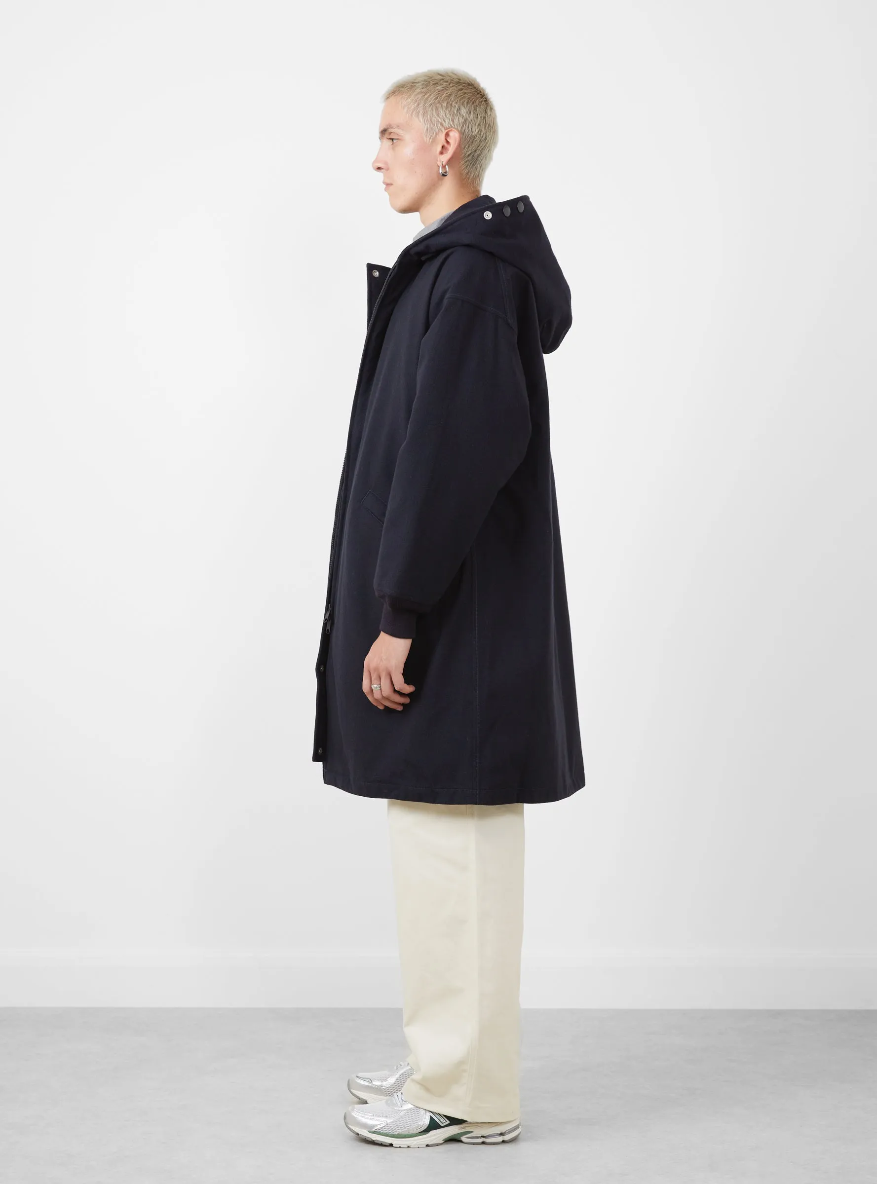 Wool GORE-TEX Cadet Coat Down Liner Navy