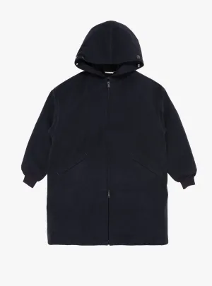 Wool GORE-TEX Cadet Coat Down Liner Navy