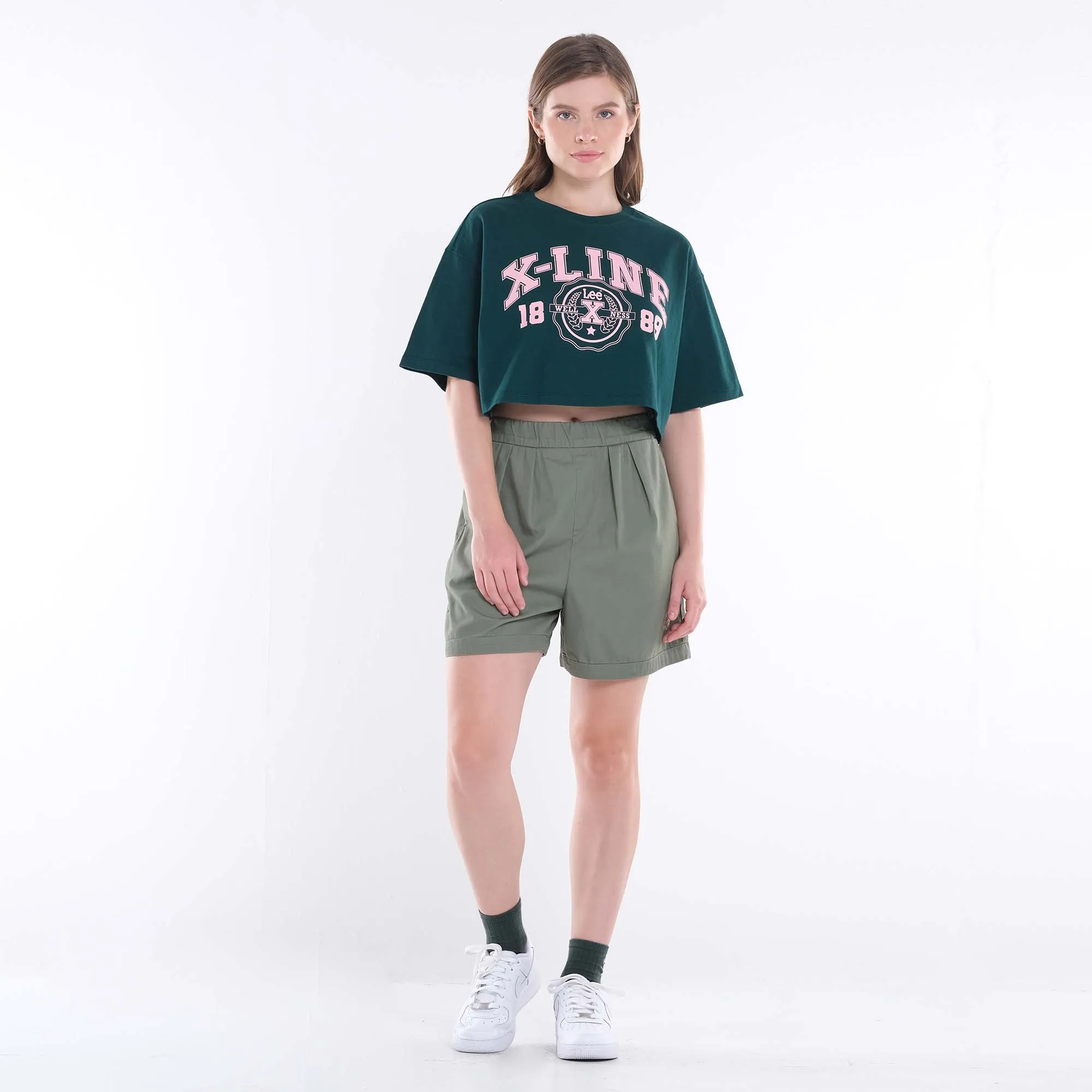 X-LINE GIRLS LOOSE CROPTOP