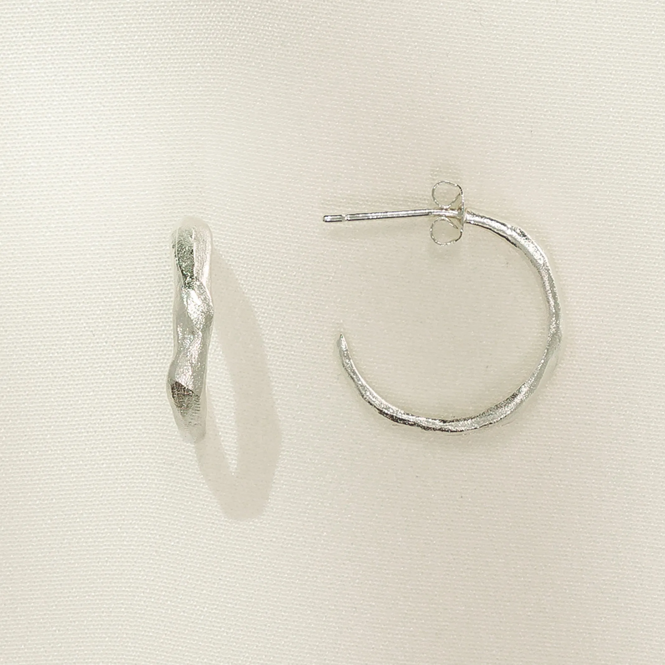 Zéphir Silver Earrings